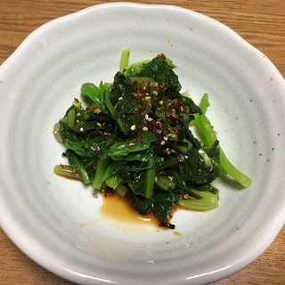 ほうれん草の鰹ふりかけ和え